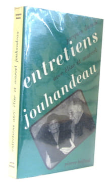 Entretiens avec élise et marcel jouandeau. Danon Jacques