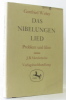 Das nibelungenlied - problem und idee. Gottfried Weber
