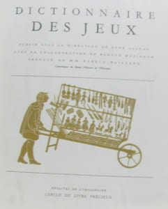 Dictionnaire des jeux