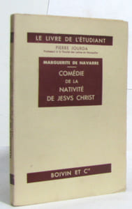 Marguerite de navarre comédie de la nativité de jésus christ