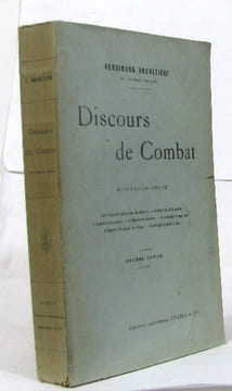 Discours de combat. Brunetière Ferdinand