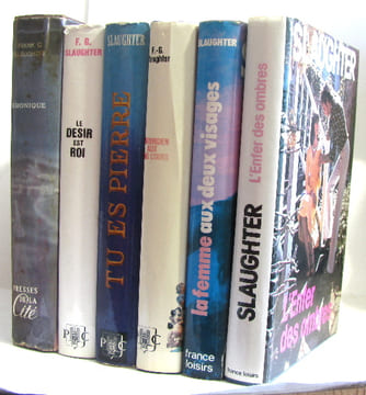 (lot de 6 livres) Véronique - l'enfer des ombres - le désir est roi - tu es pierre - chirurgien au long cours - la femme aux deux visages -. Frank G. ...