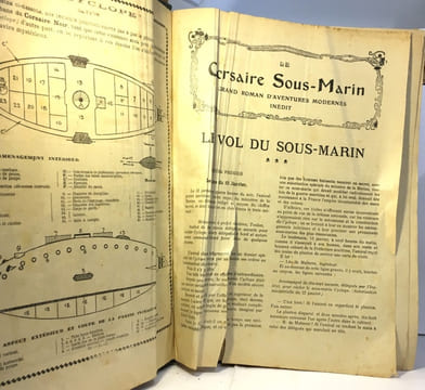 Le corsaire sous-marin --- numéros consécutifs du n°1 au n°78 compilés en un volume. Collectif