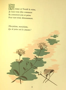 La chanson du chèvrefeuille refaite à sa façon par Fagus d'après Philéas Lebesgue Joseph Bédier Marie de France Chrestien de Troyes et autres ...