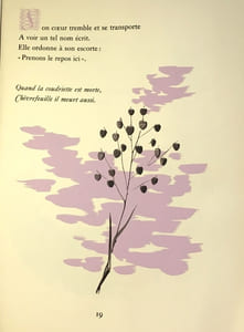 La chanson du chèvrefeuille refaite à sa façon par Fagus d'après Philéas Lebesgue Joseph Bédier Marie de France Chrestien de Troyes et autres jongleurs inclytes : pour être déposée aux pieds de mademoiselle Marie-Madeleine Martineau