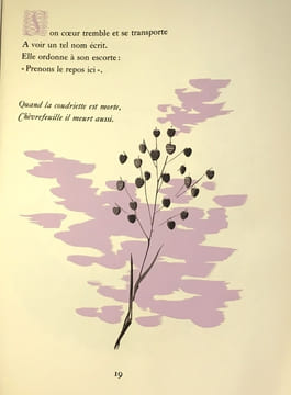 La chanson du chèvrefeuille refaite à sa façon par Fagus d'après Philéas Lebesgue Joseph Bédier Marie de France Chrestien de Troyes et autres ...