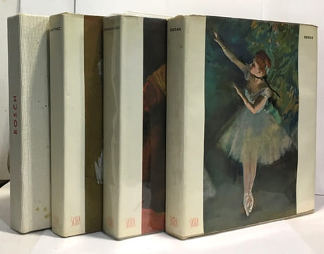 Degas Rembrandt Lautrec Bosch --- le goût de notre temps --- 4 livres. Bosch Lautrec Rembrandt Degas