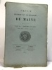 Revue historique et archéologique du Maine 8 livres: Tome II-1877; Tome IV-1878; Tome VII-1880 (livraisons 1-2-3); Tome VIII-1880 (Livraisons 1-2-3). ...