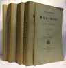 Catalogue de la bibliothèque de la ville d'Alençon tomes 1-3-4 (en deux livres) -5 - voir descriptif. Richard Edmond