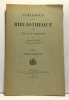 Catalogue de la bibliothèque de la ville d'Alençon tomes 1-3-4 (en deux livres) -5 - voir descriptif. Richard Edmond