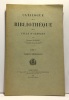 Catalogue de la bibliothèque de la ville d'Alençon tomes 1-3-4 (en deux livres) -5 - voir descriptif. Richard Edmond