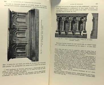Manuel d'Archéologie française depuis les mérovingiens jusqu'à la renaissance Première partie architecture religieuse - tome 1 et 2 (3e édition revue)