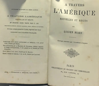 À travers l'Amérique nouvelles et récits
