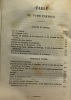 Oeuvres de Diderot précédées de sa vie par M.F. Génin - tome premier et second. Diderot