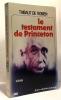 Le testament de Princeton. Thibaut De Robien