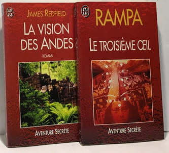 La vision des Andes + le troisième oeil --- 2 livres