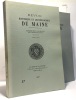 Tome 17 (tome CXLVIII de la collection) + Tome 18 ( tome CXLIX de la collection) Troisième série Revue --- historique et archéologique du Maine - ...