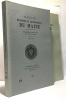 Tome 17 (tome CXLVIII de la collection) + Tome 18 ( tome CXLIX de la collection) Troisi&egrave;me s&eacute;rie Revue --- historique et arch&eacute;ologique du Maine - ...