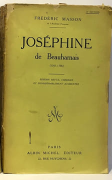 Le sacre et le couronnement de Napoléon + Napoléon manuscrits inédits + Joséphine de Beaumarchais + Madame Bonaparte + Joséphine impératrice et Reine ...