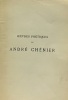 Oeuvres poétique de André Chénier publiées avec une introduction et des notes par Eugène Manuel. Chénier André