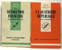 6 livres politiques et histoire: La quatrième république + Le second empire + La réforme + la révolution française + la troisième république + les ...
