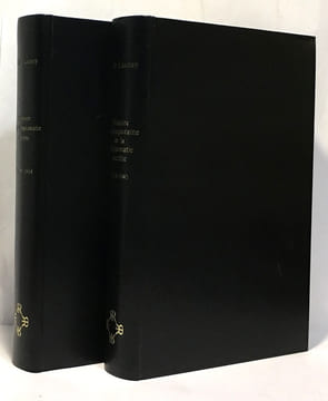 Histoire de la dimplomatie secrète 1789-1914 + histoire contemporaine de la diplomatie secrète 1914-1945 --- 2 volumes. Launay J. De
