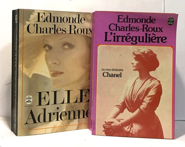 Elle Adrienne + L'irrégulière --- 2 livres