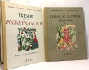 Trésor de la poésie française livret premier et deuxième --- illustrations Jean-Marie Granier. Bouquet - Menanteau