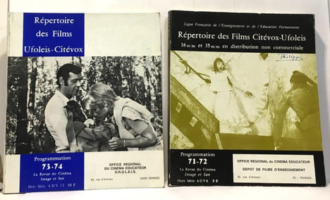 Image et son la revue du cinéma - répertoire des films Citévox-Ufoléis Programmation 71-72 + Programmation 73-74 + Programmation 75-76 + Programmation ...