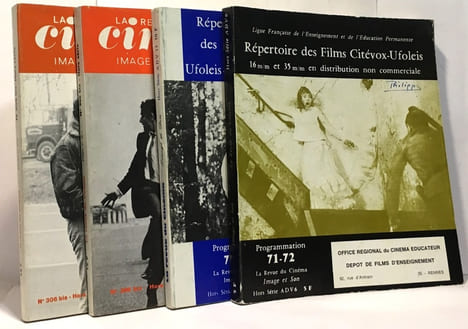 Image et son la revue du cinéma - répertoire des films Citévox-Ufoléis Programmation 71-72 + Programmation 73-74 + Programmation 75-76 + Programmation ...