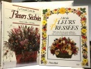 Le grand livre des fleurs séchées + L'art des fleurs pressées + L'art Floral manuel pratique + L'art Floral: bouquets des quatre saisons --- 4 livres. ...