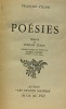 Poésies --- collection les grands maîtres --- préface de Tristan Tzara commentaires et notes de Pierre Savinel. Villon François