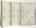 La sociologie un deux trois (3 volumes tome 4-5-6 de la collection savoir moderne)- les dictionnaires marabout université. Collectif