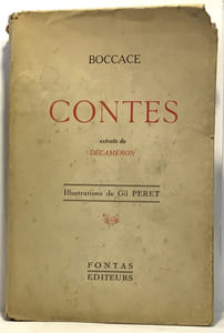 Contes - extraits du Décaméron --- illustrations de Gil Peret