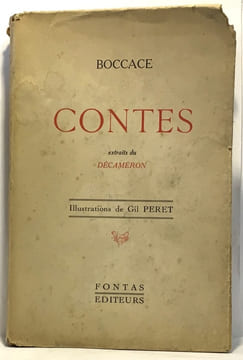 Contes - extraits du Décaméron --- illustrations de Gil Peret. Boccage