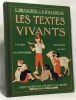 Les textes vivants - cours élémentaire première année. Brangier - Ballereau