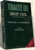 Introduction à la responsabilité. Ghestin