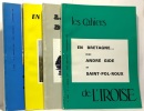 Les cahiers de l'Iroise année 1970 complète en quatre numéros: N°1: Jean Jacques Morvan Ecrivains en Bretagne + N°2: En passant par la Bretagne + N°3: ...