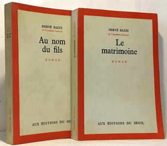 Au nom du fils + le matrimoine --- 2 livres