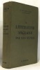 La littérature anglaise par les textes - 11e édition. Guibillon G