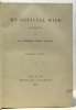 My official wife vol.2771 --- collection of Britsh authors. Savage Richard Henry