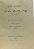 The silence of Dean Maitland vol. 2455-2456--- collection of Britsh authors --- 2 livres. Gray Maxwell