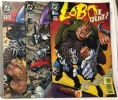 Lobo 8 aug. 94 + Lobo 5 may 94 + Lobo 1 dec. 95 --- 3 revues comics. Grant Semiks Dell  Ezquerra