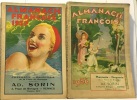 Almanach François - 5 années consécutives de 1933 à 1937. Collectif