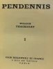 Pendennis --- tome un à trois. Thackeray William