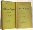 Lettres au Patagon + La lumière pièce en 4 actes --- 2 livres. Duhamel Georges