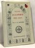 Petite académie des jeux. Burger J. A