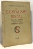 Le capitalisme social économie libérale dans le cadre d'un capitalisme dirigé. Guignabaudet Philippe