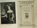 Lettres choisies introduction par Emile Faguet. Madame De Sévigné