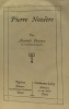 Pierre Nozi&egrave;re. Anatole France